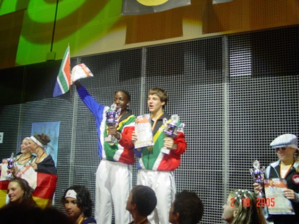 Eugene Baloyi & Dirk Mostert Junior Hip Hop Duo 1st Place Germany 2005
