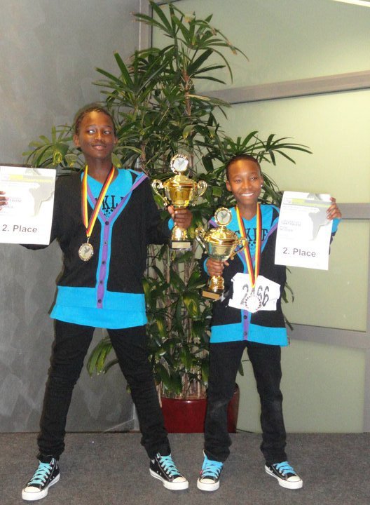 Hloni Santawane & Tshepiso Modiba 2nd Place Junior Category Bochum, Germany 2010